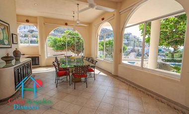 Casa en renta vacacional con alberca e increíble vista al mar