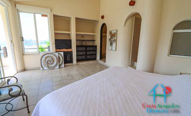 Casa en renta vacacional con alberca e increíble vista al mar