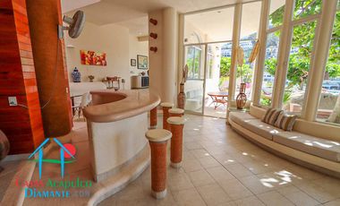 Casa en renta vacacional con alberca e increíble vista al mar