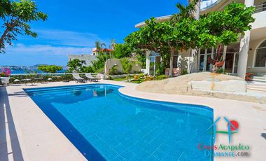 Casa en renta vacacional con alberca e increíble vista al mar