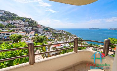 Casa en renta vacacional con alberca e increíble vista al mar
