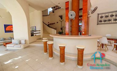Casa en renta vacacional con alberca e increíble vista al mar