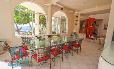 Casa en renta vacacional con alberca e increíble vista al mar