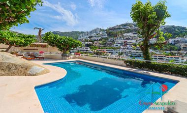Casa en renta vacacional con alberca e increíble vista al mar