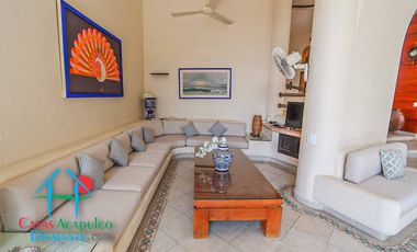 Casa en renta vacacional con alberca e increíble vista al mar