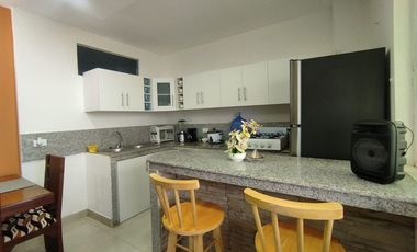 departamento amoblado de venta en crucita