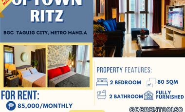 Live in Luxury: 2-Bedroom Uptown Ritz for Rent with Designer Interiors - Available March 20,2023! ✨🏢