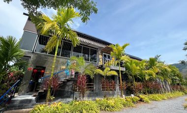Fully operational & furnished restaurant and house, business for sale in Takuatung, Phangnga