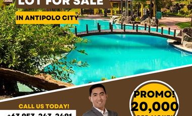 EASTLAND HEIGHTS LOT FOR SALE 20K MONTHLY IN ANTIPOLO RIZAL