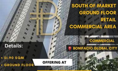 Income Generating Commercial Space In Bgc Ground Floor In South Of Market For Sale