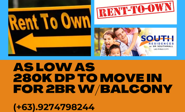 South Residences RENT TO OWN
