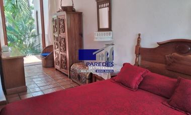 V408 Villa en Venta 2 recámaras Estilo Mexicano frente a campo de golf en Ixtapa