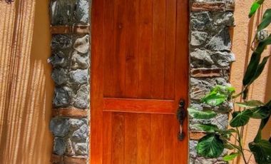 V408 Villa en Venta 2 recámaras Estilo Mexicano frente a campo de golf en Ixtapa