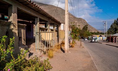 Sitio urbano de 648 m2, Valle del Elqui, habilitado para negocio. $55 millones