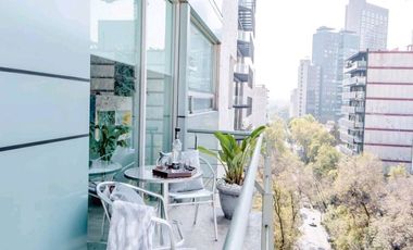 DEPARTAMENTO EN RENTA ARQUIMEDES POLANCO AMUEBLADO