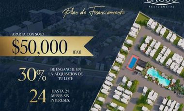 LACUS RESIDENCIAL LOTES RESIDENCIALES EN VENTA EN ZONA DE GRAN PLUSVALIA MAZATLÁN SINALOA