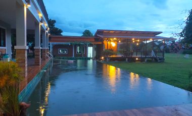 2 bed house with restaurant and private pool for sale in San Sai, Chiang Mai