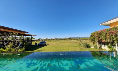 2 bed house with restaurant and private pool for sale in San Sai, Chiang Mai