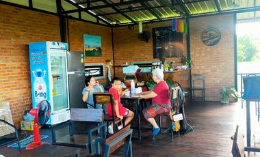 2 bed house with restaurant and private pool for sale in San Sai, Chiang Mai