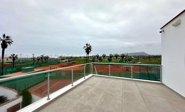 MODERNA CASA CON ACABADOS A1 Y PRECIOSA VISTA AL MAR Y AL GOLF