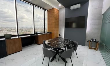 OFICINA EQUIPADA Y AMUEBLADA 75 M2 EN RENTA TORRE OMEGA CENTRO MAYOR ZAVALETA