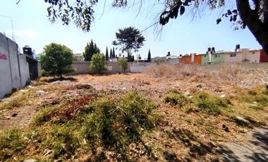 Vendo Terreno 300 M2 en San Blas Otzacatipan, Toluca, Estado de México, a pie de calle