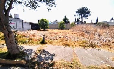 Vendo Terreno 300 M2 en San Blas Otzacatipan, Toluca, Estado de México, a pie de calle