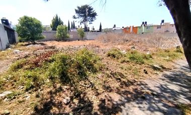 Vendo Terreno 300 M2 en San Blas Otzacatipan, Toluca, Estado de México, a pie de calle