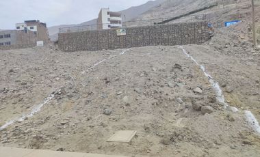 VENTA DE TERRENO EN MIRASOL DE HUAMPANI CERCA A CHACLACAYO