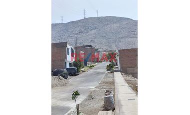 VENTA DE TERRENO EN MIRASOL DE HUAMPANI CERCA A CHACLACAYO