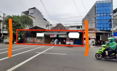 Rumah Hitung Tanah Pinggir Jalan Kramat Sentiong Ramai 24 Jam