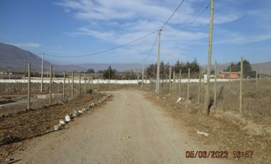 Parcela 5000mts2 sector el Rosario con luz y agua
