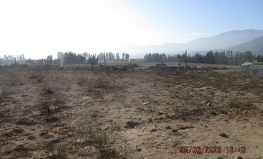 Parcela 5000mts2 sector el Rosario con luz y agua