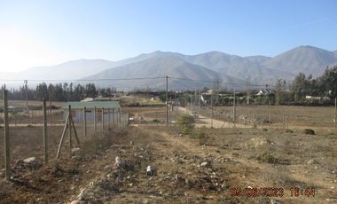 Parcela 5000mts2 sector el Rosario con luz y agua