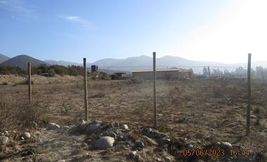 Parcela 5000mts2 sector el Rosario con luz y agua