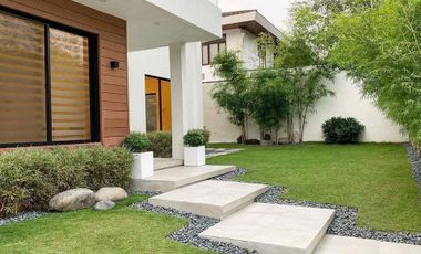 House and Lot with Spacious Garden for Sale in Ayala Alabang Village at Muntinlupa City