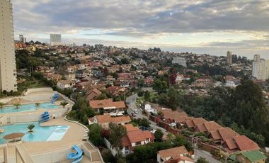 SE VENDE DEPARTAMENTO CON HERMOSA VISTA JARDIN DEL MAR 2 DOR 2 BAÑOS EST UF 4.000 VIÑA DEL MAR