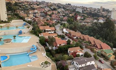SE VENDE DEPARTAMENTO CON HERMOSA VISTA JARDIN DEL MAR 2 DOR 2 BAÑOS EST UF 4.000 VIÑA DEL MAR