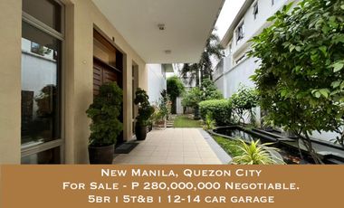 **buyer only**  New Manila, Quezon City 2 storey house and lot 5br for sale