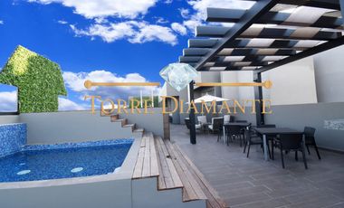 Departamento de lujo con amenidades en Villas de Irapuato