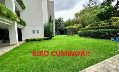 HERMOSO DEPARTAMENTO DE VENTA EN EDIFICIO KIRO CUMBAYÁ! VISTA!