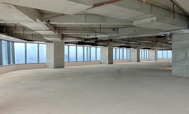 470 sqm Bare shell Office Space for Lease in Ortigas Center, Pasig City
