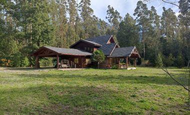 Hermosa casa en parcela en recinto cerrado a 5km de Pucon