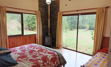 Hermosa casa en parcela en recinto cerrado a 5km de Pucon