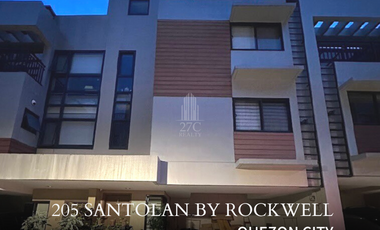Townhouse for Sale in 205 Santolan by Rockwell, Quezon City