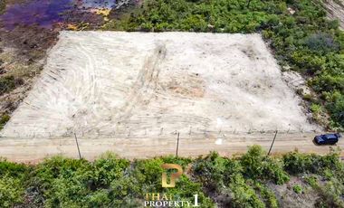 2 Rai 95 Sq.Wah Flat Land For Sale - Cha Am