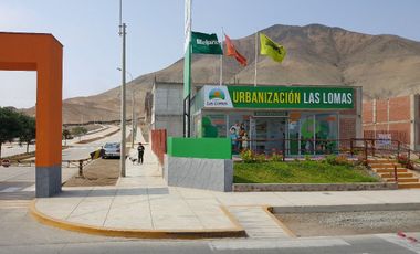 Venta de 2 lotes contiguos para vivienda, en urbanización Lomas de Pucusana, zona segura, con amplios parques, juegos para niños, pórtico de ingresos