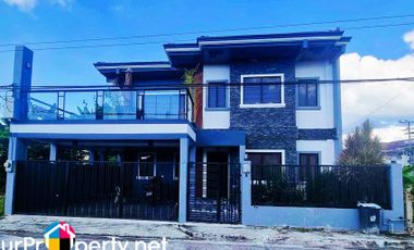 For Sale Furnished House with huge balcony in Corona del mar Subdivision Talisay cebu