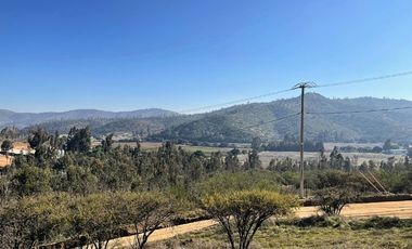 Oportunidad, parcelas con lomaje suave con red de agua y luz