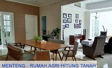 Rumah Dijual Di Menteng Jl Taman Sunda Kelapa Jakpus Hitung Tanah